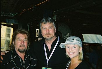 Me, Jerry Phillips (Sam/Sun Records) & His daughter
