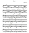 Lost PDF - Full Piano Transcription