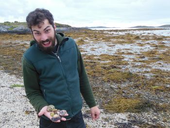 Greg found shells!
