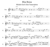 Blue Bossa | PDF + Mp3
