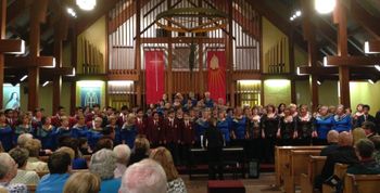 Massed Choirs sing "Jack" at the Grand Finale Concert of St. Michael's Choir School
