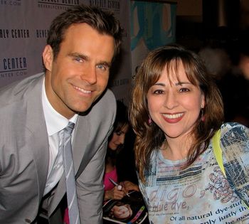 with actor CAMERON MATHISON, from ALL MY CHILDREN

