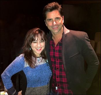 with JOHN STAMOS, actor
