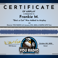 Certificate of Airplay Digital Copy