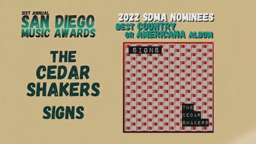 2022 SDMA Nominee, Best  Country or Americana Album