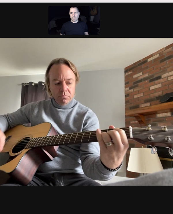 Online lesson with Mark