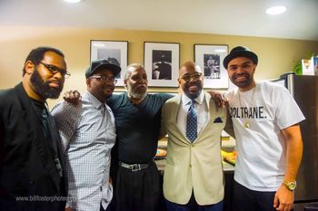 with Donald Brown, Christian McBride, Keith Brown and Jamel Mitchel

