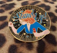 "Stand Up!" Pin