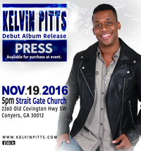 Kelvin Pitts Debut Album Release - Press
