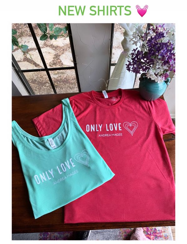 Only Love T Shirt Pink (unisex) 