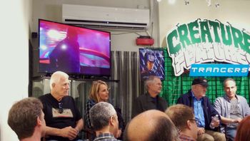 Trancers 2016 Q&A @Creature Features Trancers 2016 Q&A @Creature Features LtoR: Tim Thomerson, Helen Hunt, Andrew Robinson, & Richard Herd.
