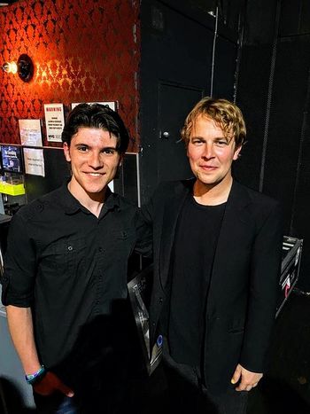 With Tom Odell
