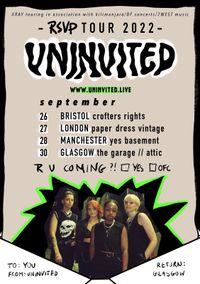 Uninvited - RSVP Tour (Sold Out)