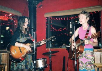 One of our earliest gigs. Taken by Pierre Jelenc at 9C in the East Village
