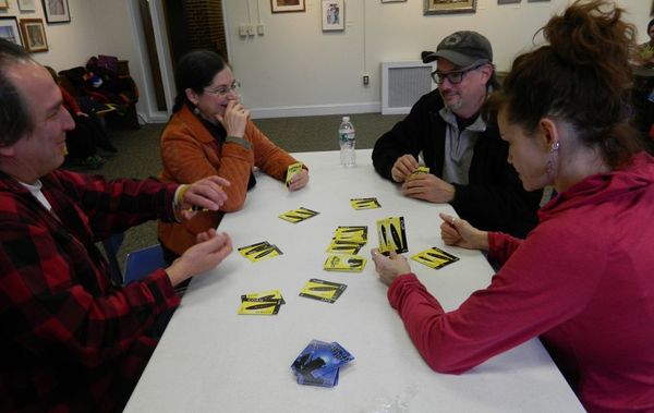 Compound It All game event at Metuchen Library