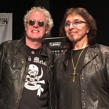 with Tony Iommi
