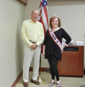 DSCN12211 A visit with the Mayor of Vero Beach, FL - Mayor Dick Winger
