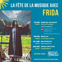 FRIDA - فريدا La fête de la musique au Liban