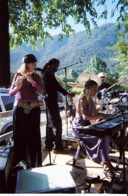 Copus performing at Pine Mountain CA

