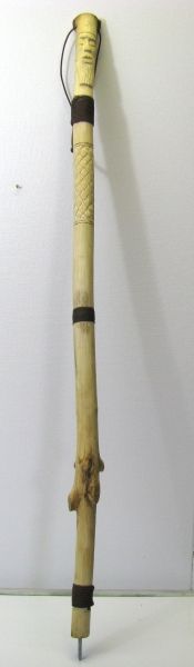 The Forest Warden Walking stick maple wood and bindings
