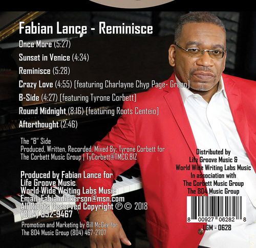 Back Cover - Reminisce Fabian Lance