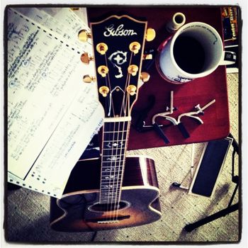 Gibson & Black Coffee A songwriter's tools
