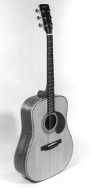 Paul Adams Mahognany, Spruce, Lacy walnut Guitar