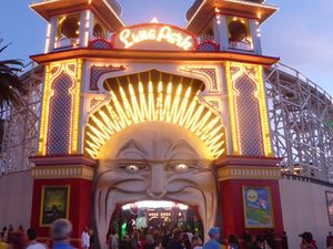 luna park melbourne australia