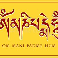 Om Mani Padme Hum by SheHeVu Blue