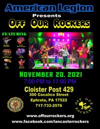 CANCELED: Off Our Rockers in Ephrata