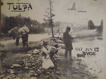 Tulpa poster for "Initiation Rites" - Video Release

