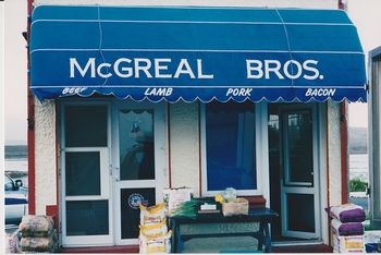 On Achill Island.  A distant relative's shop I am guessing!
