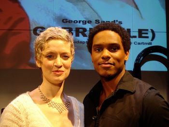 Julia Knight (Gabrielle) and Jared McNeil (Astolpho) Christopher Cartmill's translation of Sand's GABRIEL at the Gallatin School of Individualized Study/NYU

