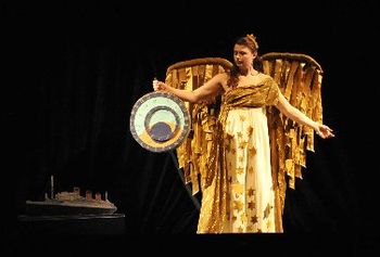 Jenna Worsham (the Angel) in the 2009 Flournoy Playwright production of Christopher Cartmill's THE APOTHEOSIS OF VACLAV DRDA
