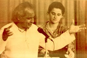 Live with Pandit Jasraj - circa 1985

