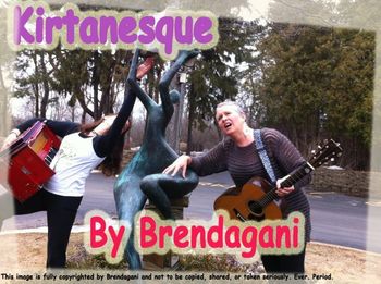 Brandagani CD cover (3 of 5) Our April Fools' joke- this accompanied our video on working together (see my video page humor section!)
