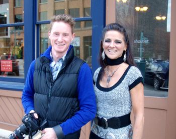 With the talented FOX6 pro-videographer Bryce Richards for our Peace Prayer music video Thanks to Mick Reichle for all his photos!

