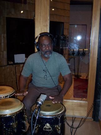 Christopher Neal at Morning Star Studios (Kelly's Favorite Percussionist - Do You Hear Those Congas?)
