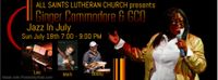Ginger Commodore & GCQ "Jazz In July"