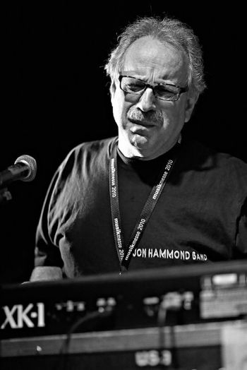 Jon Hammond in concert at Jazzkeller Frankfurt annual Musikmesse Warm Up Party
