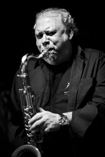 Hungarian tenor saxophonist Tony Lakatos on The Jon Hammond Band at Jazzkeller Frankfurt annual Musikmesse Warm Up Party http://www.jonhammondband.com
