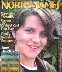In March, I was the cover story for "North of the James" Magazine! They did a 5-page article on me,

