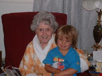 gavin with great grandma
