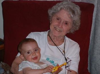 hazel with great-grandma 2
