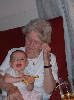 hazel with great-grandma
