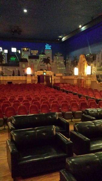 Crest Theater view from stage at The Majestic Crest Theater, Jan 9, 2016
