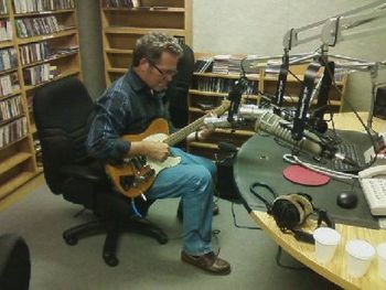 at the radio station 4/2011
