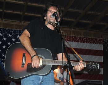 July 4th, 2011.  Andy Lee White on stage.
