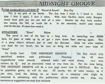 Midnight Groove - San Francisco
