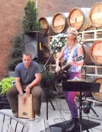 _Barrister Winery Show Chakra Bleu with Jayson Orth on percussion
